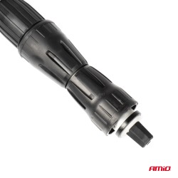Teleskopická prietoková kefa na umývanie auta 171-300cm AMIO-03957
