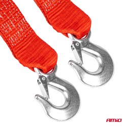 Ťažný popruh 7000kg 60mm 5m zakončenie Hák+Hák AMIO-03991