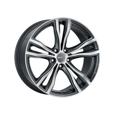 X-MODE	9,0J19 5x120 74,1 ET37 GUN MET