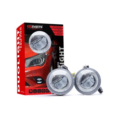 DUOLIGHT DL13 LED Svetlá Pre Denné Svietenie s Hmlovkami