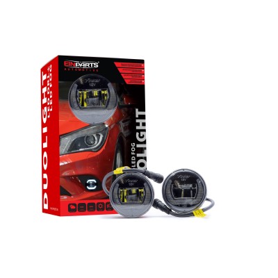 DUOLIGHT DL27 LED Svetlá Pre Denné Svietenie s Hmlovkami 70mm