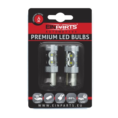 EPL80 P21/5W LED žiarovka 50W (10 x CREE XT-E) 6000K