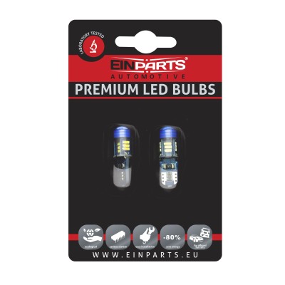 EPL203 W5W LED žiarovky (15 x SMD 4014) 6000K CANBUS