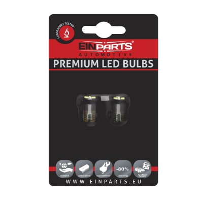 EPL213 W5W LED žiarovky (6 x SMD 3014) 6000K CANBUS