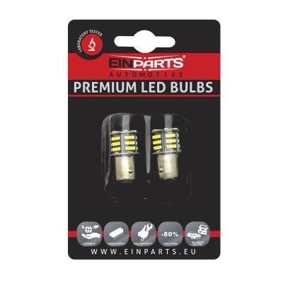 EPL219 P21/5W LED žiarovky (21 x SMD 7020) 6000K