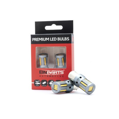 EPL278 PY21W 1156 66 SMD 2016 CANBUS AMBER - 2 SZT