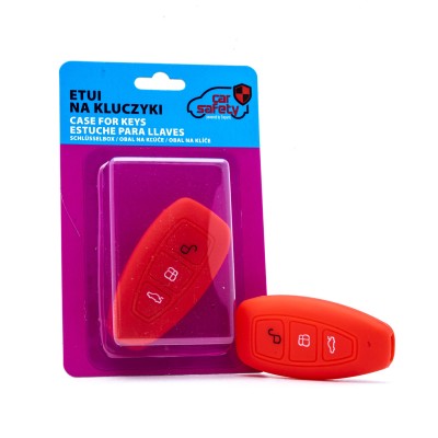 EPKC12 Silikónový obal na kľúč - červená FORD