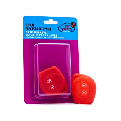 EPKC30 Silikónový obal na kľúč - červená FIAT OPEL SUZUKI