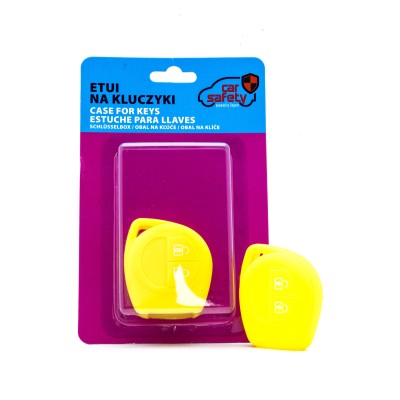 EPKC37 Silikónový obal na kľúč - žltá FIAT OPEL SUZUKI