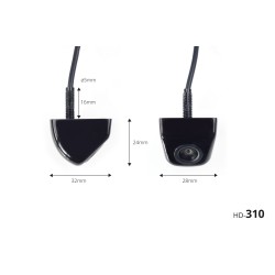 Parkovací asistent TFT01 4,3" s kamerou HD-310 4-senzorové čierne