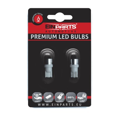 EPL01 W5W LED žiarovky (1 x SMD 7080) 6000K
