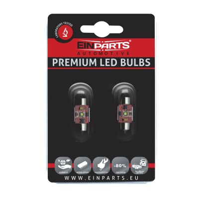 EPL30 C5W LED žiarovky 3W (1 x CREE XP-E) 32mm 6000K CANBUS