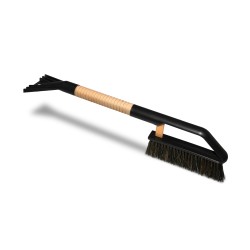 Škrabka s metličkou FUTURA BUK rebrovaná 55cm (50% PVC štetiny, 50% prírodné štetiny)