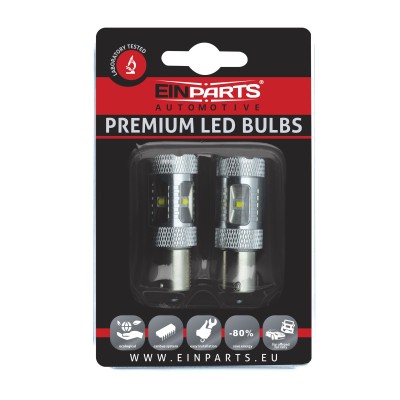 EPL74 P21W LED žiarovky 30W (6 x CREE XT-E) 6000K