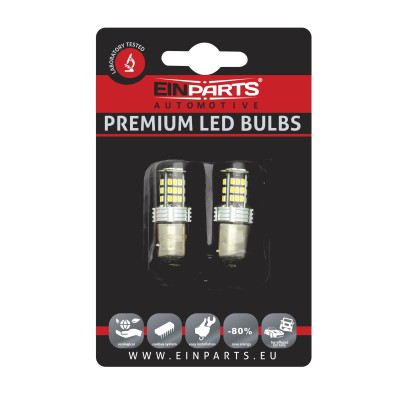 EPL150 P21/5W LED žiarovky (30 x SMD 3020) 6000K CANBUS