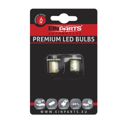 EPL209 P21/5W LED žiarovky (18 x SMD 4014) 6000K