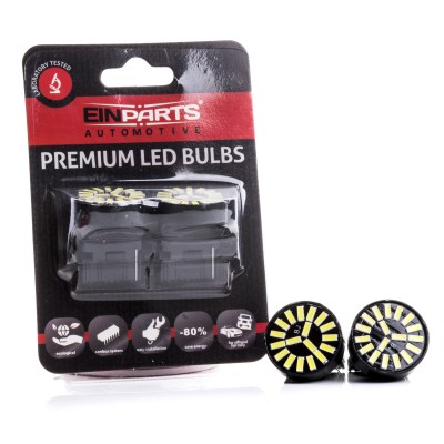 EPL210 W21W LED žiarovky (18 x SMD 4014) 6000K