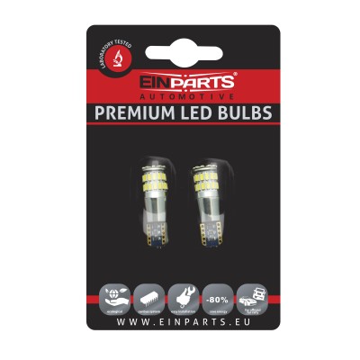 EPL212 W5W LED žiarovky (38 x SMD 3014) 6000K CANBUS