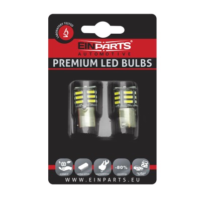 EPL218 P21W LED žiarovky (21 x SMD 7020) 6000K
