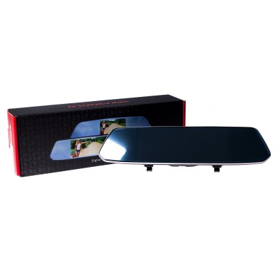 EPDVR04 DVR videorekordér do auta so 7" monitorom v spätnom zrkadle FHD 1080P 170 ° (+ cúvacia kamera)