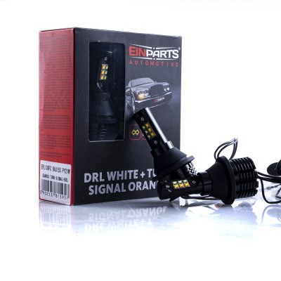 EPL138FC PY21W LED žiarovky 30W (12 x CREE) 6000K/oranžová CANBUS DRL+ Blinkr