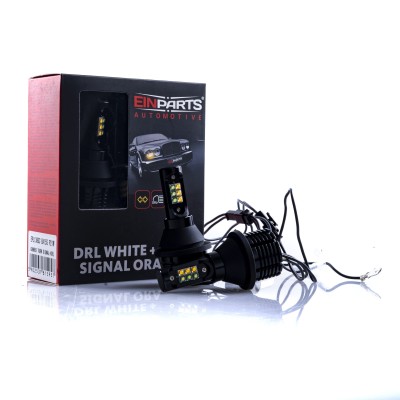 EPL138GC P21W LED žiarovky 30W (12 x CREE) 6000K/oranžová CANBUS DRL+ Blinkr
