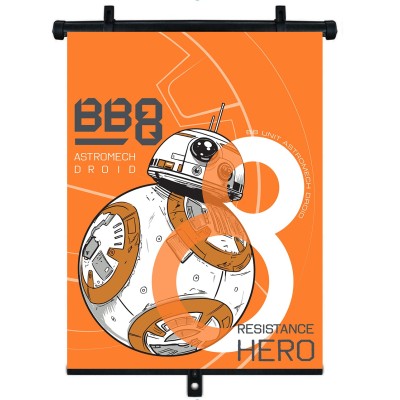 Slnečná roleta  x1 36*45CM STAR WARS BB8