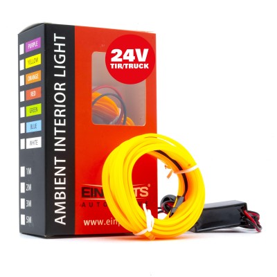 EPAL3M AMBER LED svetlovodný pásik 3m (jantár) 24V