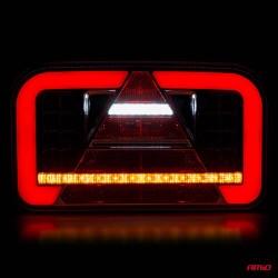 Svetlo zadné združené LED dynamické ĽAVÉ RCL-03-L