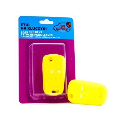 EPKC46 Silikónový obal na kľúč - žltá OPEL