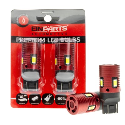 EPL319 LED žiarovky W21/5W 7443 4 SMD 3570 CANBUS - 2 KUSY