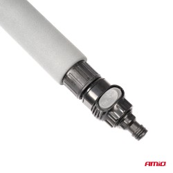 Teleskopická prietoková kefa na umývanie auta 141-240cm AMIO-02475