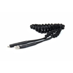 Pružinový kábel USB+microUSB 1.2m FullLINK UC-12