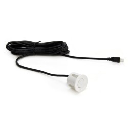 Parkovací asistent TFT02 4,3" s kamerou HD-315-LED 4-senzorové, biele
