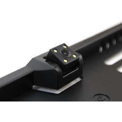 Parkovací asistent TFT02 4,3” s kamerou HD-402-LED 4-senzorové, čierne