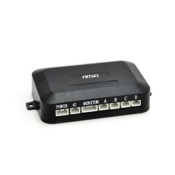 Parkovací asistent TFT01 4,3" s kamerou HD-502-IR 4-senzorové čierne vnútorné